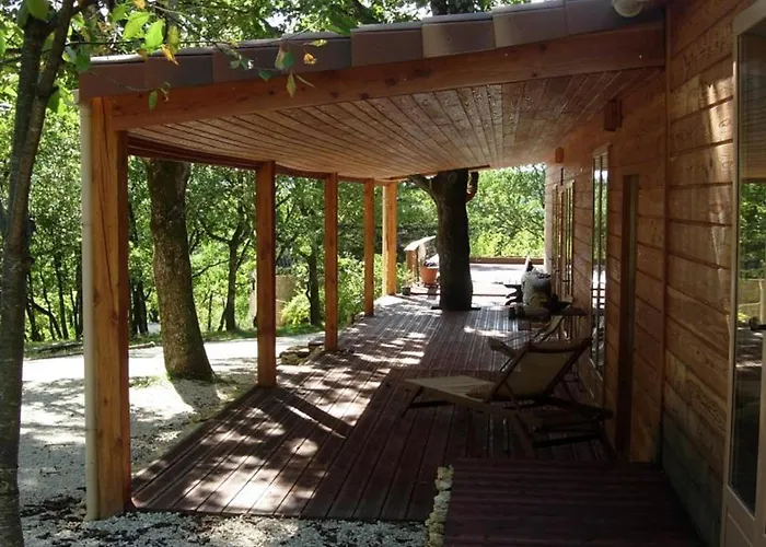 Maison Bois Avec Piscine Privee Et Wifi, Animaux Admis - Fr-1-616-447